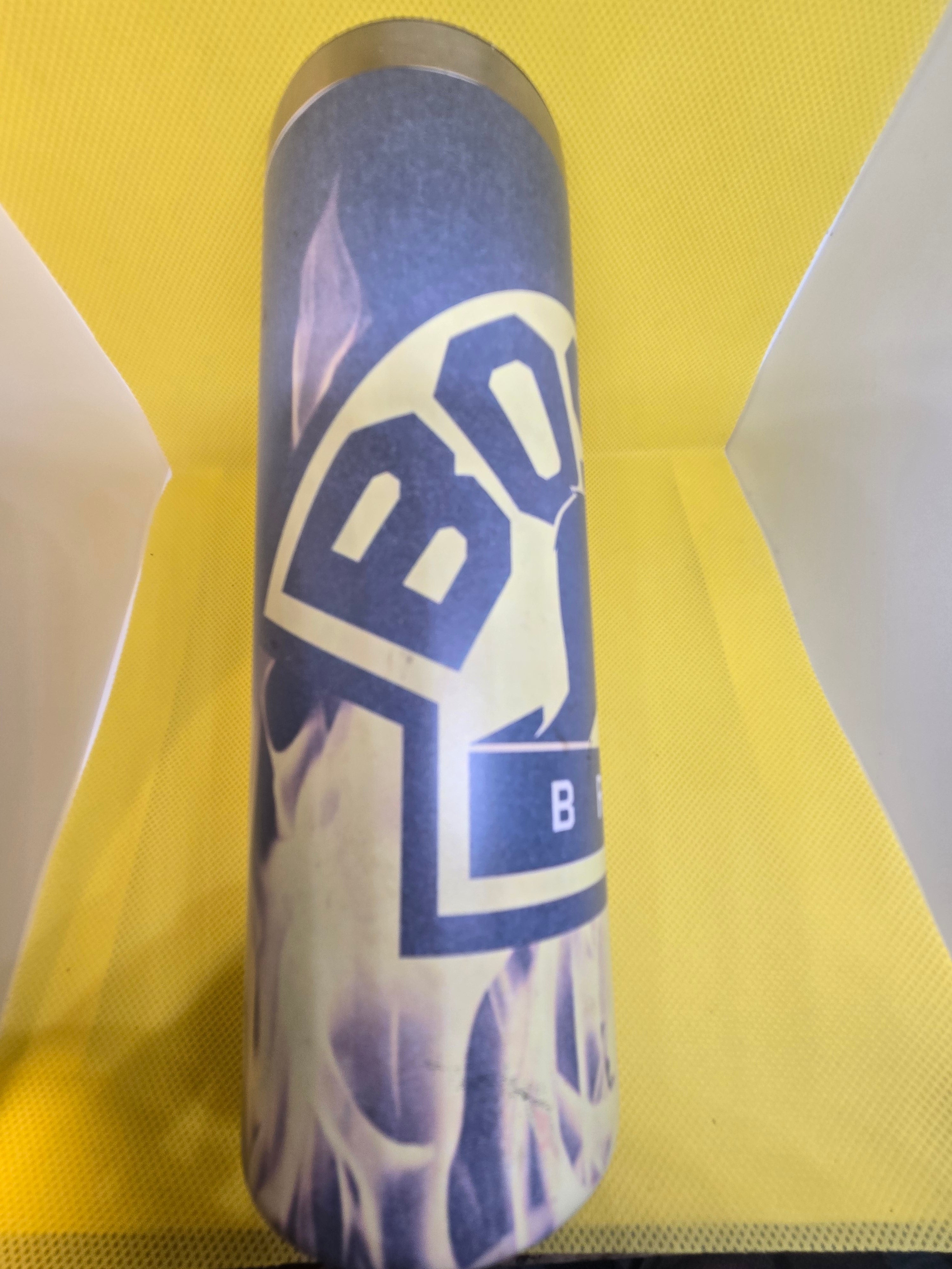 Boston Bruins Inspired Tumbler – Flame Design Insulated Cup, Sports Fan Gift