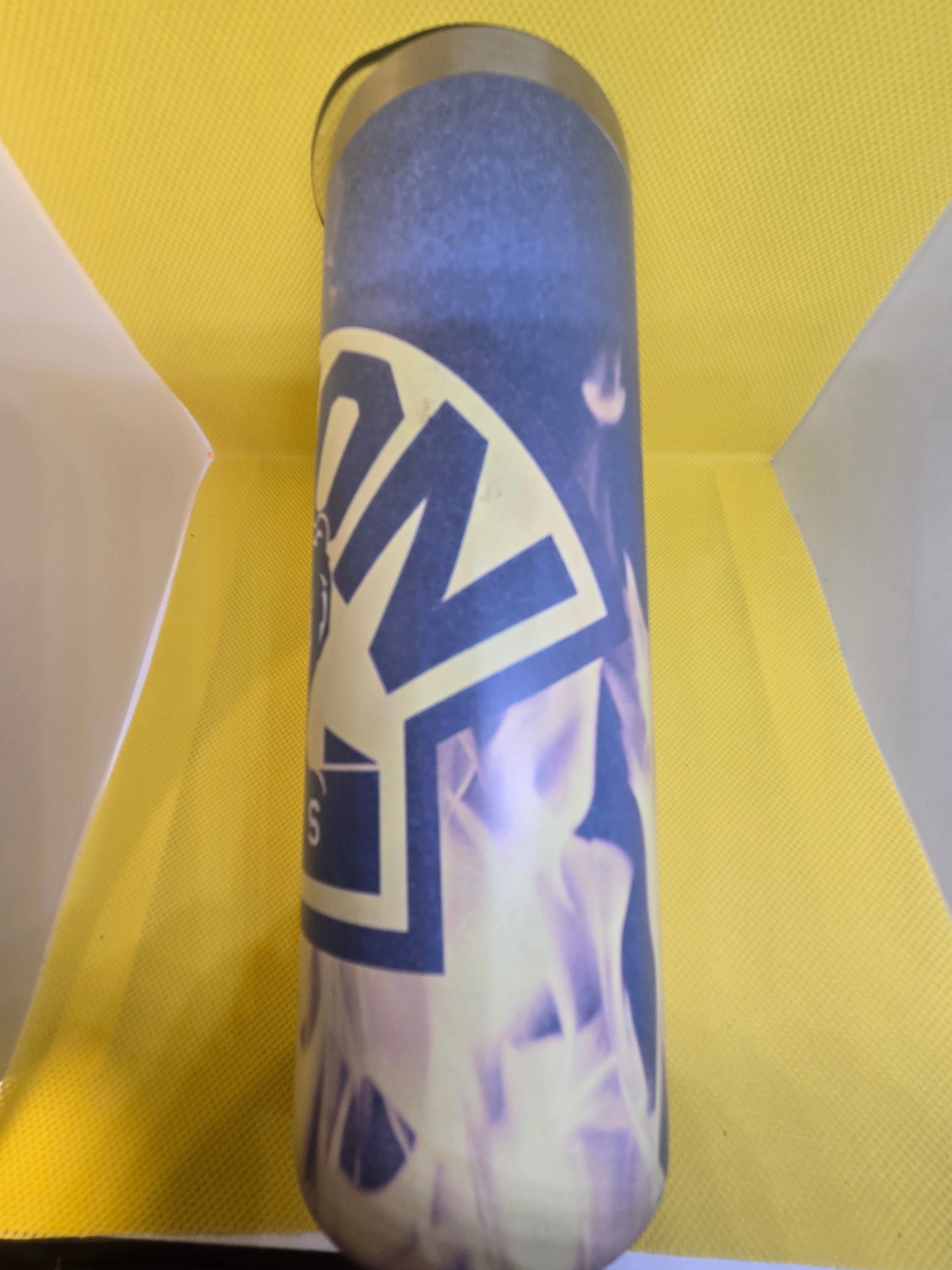 Boston Bruins Inspired Tumbler – Flame Design Insulated Cup, Sports Fan Gift